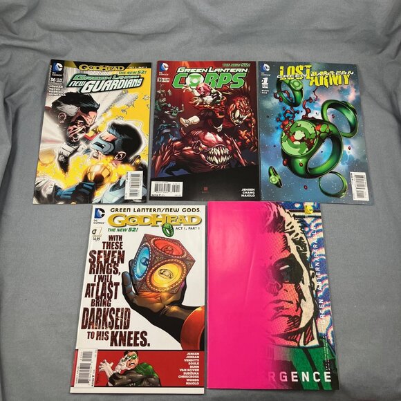 Green Lantern New Guardians DC Comic Book Huge Lot 2012 Series 17 Issues #5+ - Picture 4 of 4